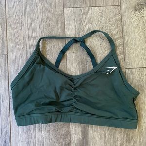 Gymshark Sports Bra Green Sz M